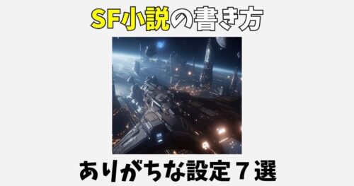 SF小説の書き方!ありがちな設定7選と作り方のコツ