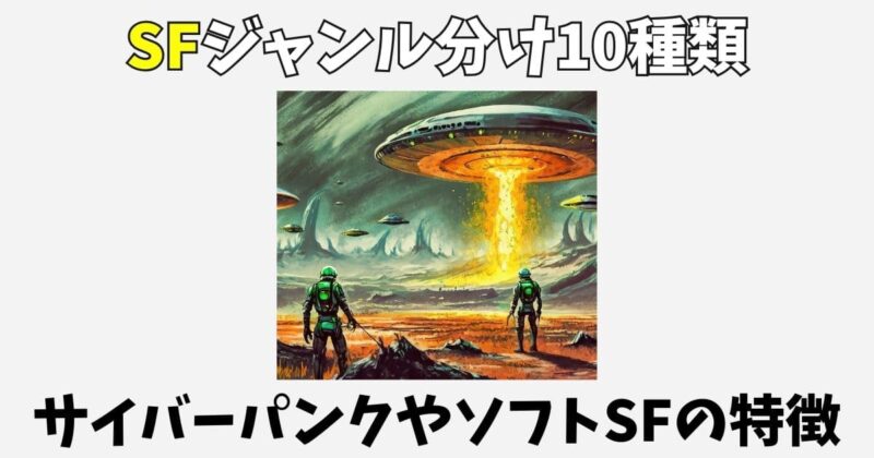 SFのジャンル分け10種類!サイバーパンクやスチームパンクの特徴